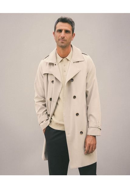 Chaqueta Para Hombre Trench Color Beige Marca Patprimo #44080319