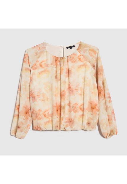 Blusa Para Mujer Manga Larga Color Amarillo  Marca Patprimo #30123227