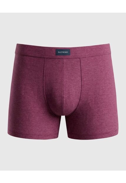 Boxer Medio Unicolor  X1 Para Hombre Rojo Patprimo