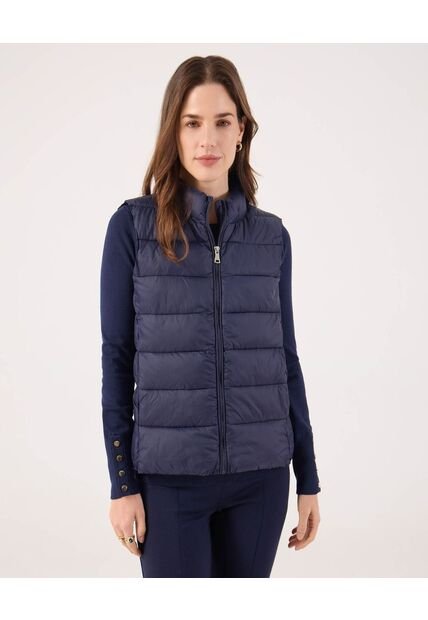 Chaleco Para Mujer Acolchado Color Azul Marca Patprimo #30250042