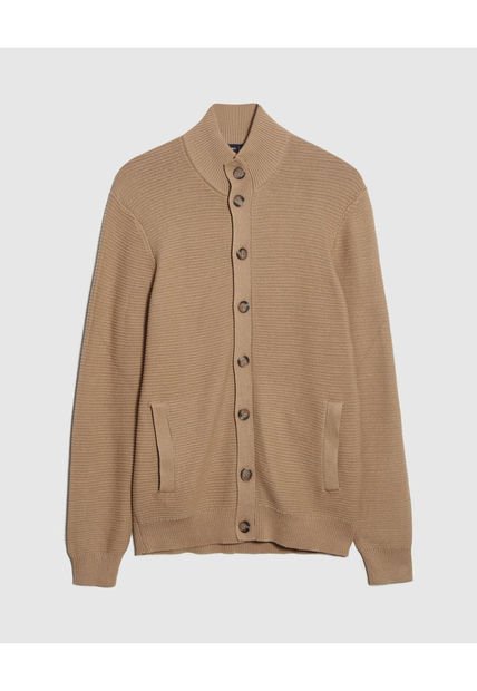 Saco Para Hombre Cardigan Color Café Claro Marca Patprimo #44330217