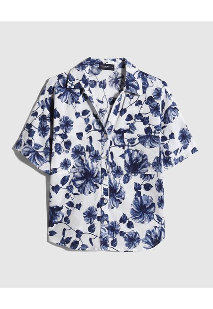 Camisa Para Mujer Manga Larga Color Blanco Marca Patprimo #30010663