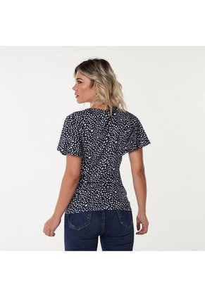 BLUSA PATPRIMO MUJER 30091483 IN BL MC CU AZUL Talla 12