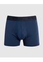 Bóxer Ajustado De Cintura Elástica  X1 Para Hombre Azul Patprimo de Patprimo