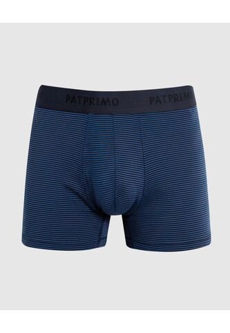Bóxer Ajustado De Cintura Elástica  X1 Para Hombre Azul Patprimo Patprimo