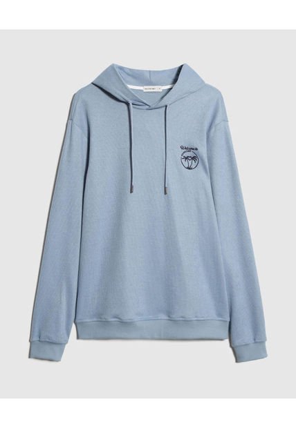 Buzo Para Hombre Hoodie Color Azul Claro Marca Patprimo #44060312