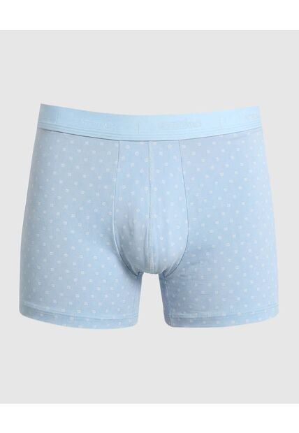 Bóxer Medio Con Estampado  X1 Para Hombre Azul Patprimo