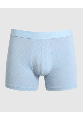 Bóxer Medio Con Estampado X1 Para Hombre Azul Patprimo