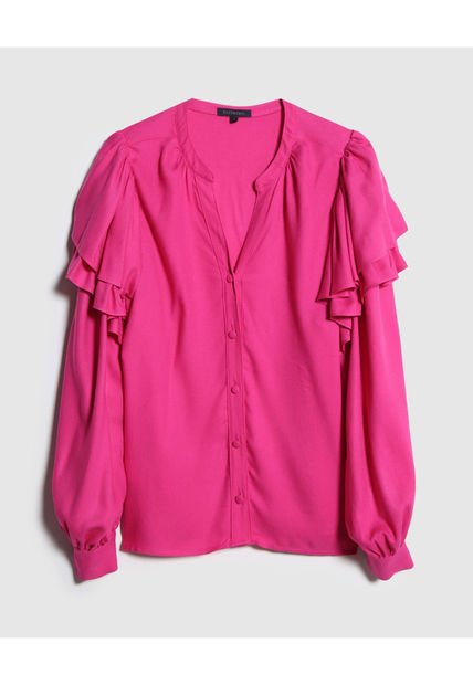 Blusa Para Mujer Manga Larga Color Rosa Marca Patprimo #30123266