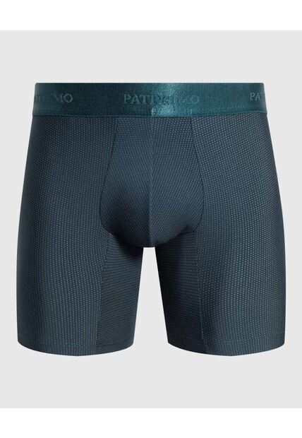 Bóxer Medio Con Micropuntos  X1 Para Hombre Verde Patprimo