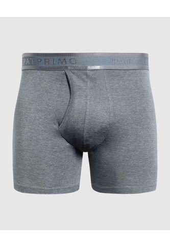Bóxer Medio De Ajuste Anatómico  X1 Para Hombre Gris Patprimo Patprimo