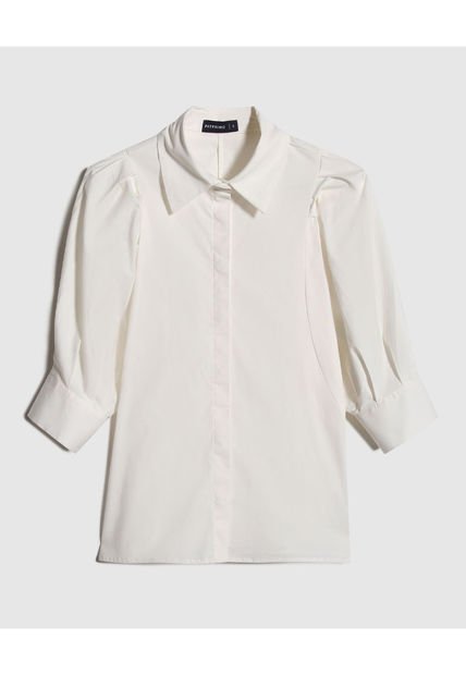 Camisa Para Mujer Manga Corta Color Beige Marca Patprimo #30010640