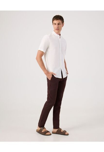 Pantalón Para Hombre Multiusos Plano Color Café Marca Patprimo #44071139