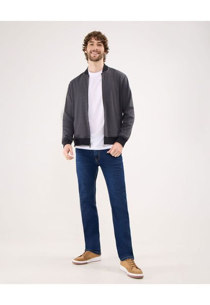 Buzo Para Hombre Zipper Color Gris Oscuro Marca Patprimo #44060300