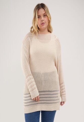 Saco Para Mujer Cuello Redondo Color Beige Marca Patprimo #14330219 Patprimo