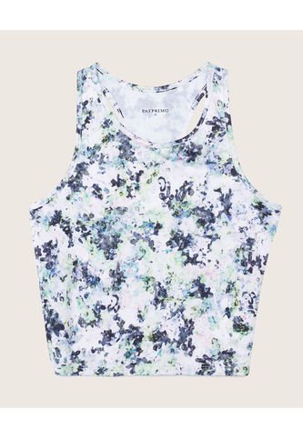 Camiseta Para Niña Manga Sisa Color Azul  Marca Patprimo #86090331 Patprimo