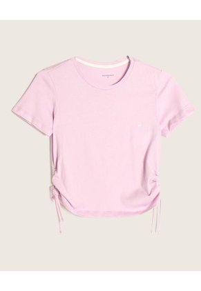Camiseta Para Niña Manga Corta Color Rosa Marca Patprimo #86090333