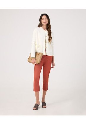 Pantalón Para Mujer Capri Color Naranja Marca Patprimo #30072061