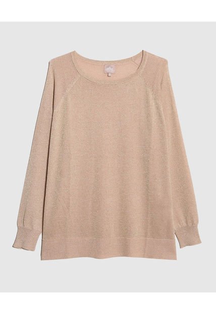 Saco Para Mujer Cuello Redondo Color Beige Marca Patprimo #14330225