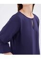 Blusa Para Mujer Manga 3/4 Color Azul Marca Patprimo #30123524 de Patprimo