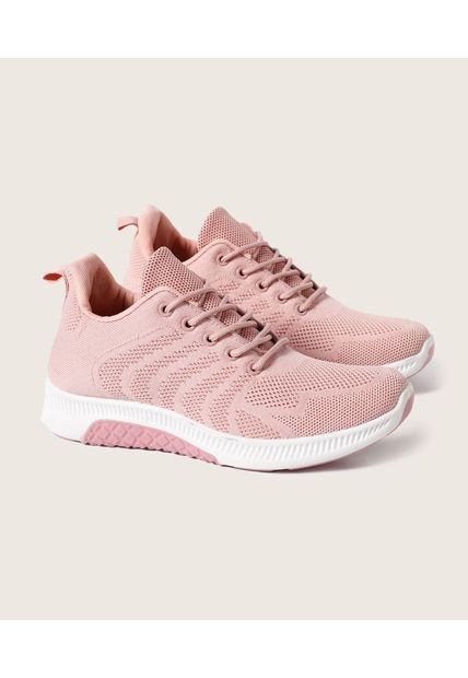 Tenis Mujer Patprimo  Rosado En Textil 30720014-2479