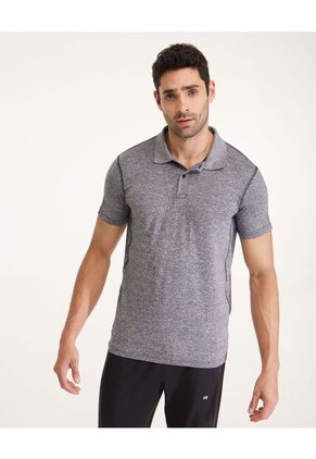 Polo Para Hombre Cuello Tejido Sin Bolsillo Color Gris Oscuro Marca Patprimo #44112374