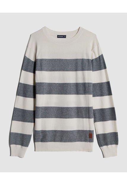 Saco Para Hombre Cuello Redondo Color Crema Marca Patprimo #44330221
