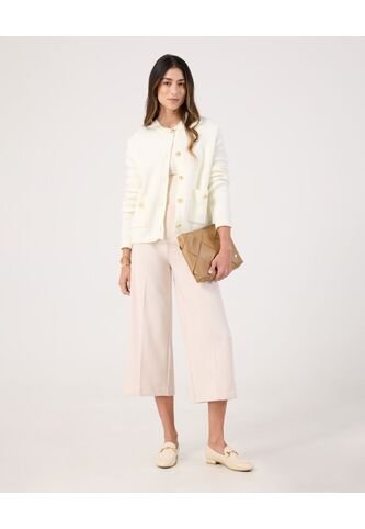 Pantalón Para Mujer Moda Color Crema Marca Patprimo #30072049 Patprimo