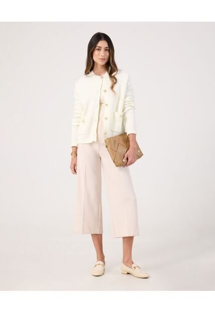 Pantalón Para Mujer Moda Color Crema Marca Patprimo #30072049