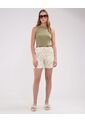 Bermuda Para Mujer  Color Beige Marca Patprimo #30100357 de Patprimo