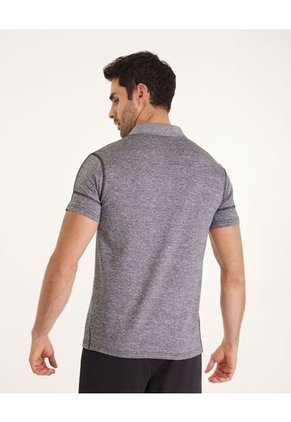 Polo Para Hombre Cuello Tejido Sin Bolsillo Color Gris Oscuro Marca Patprimo #44112374