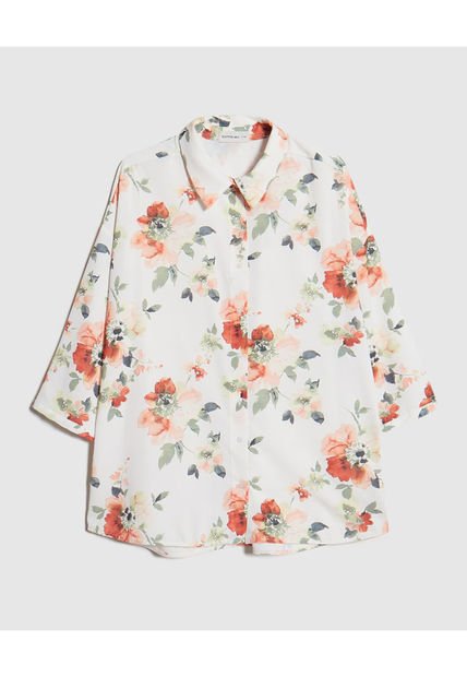 Camisa Para Mujer Manga 3/4 Color Crudo Marca Patprimo #14010192
