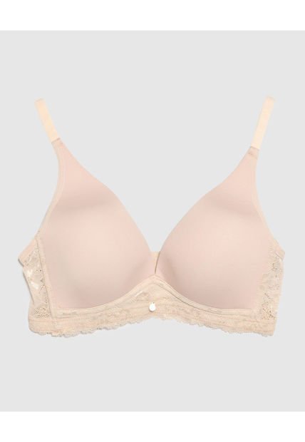 Brasier Para Mujer Copa Triangular Color Piel Marca Patprimo #30830021