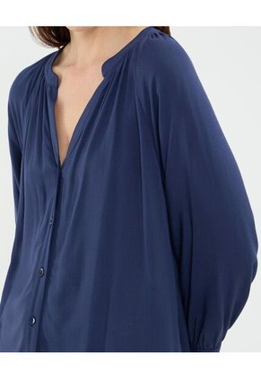 Blusa Para Mujer Manga 3/4 Color Azul Oscuro Marca Patprimo #30123398