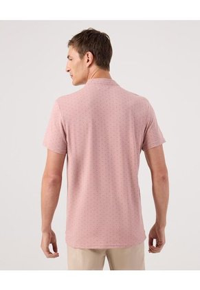 Polo Para Hombre Cuello Mao Con Bolsillo Color Rosa Marca Patprimo #44112754