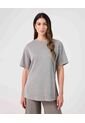 Camiseta Para Mujer Manga Corta Cuello Redondo Color Gris Marca Patprimo #30093825 de Patprimo