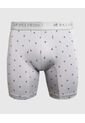 Bóxer Medio Estampado X1 Para Hombre Gris Patprimo de Patprimo