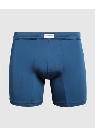 Bóxer Medio Unicolor X1 Para Hombre Azul Patprimo Patprimo