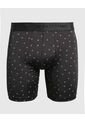 Bóxer Medio Estampado X1 Para Hombre Negro Patprimo de Patprimo