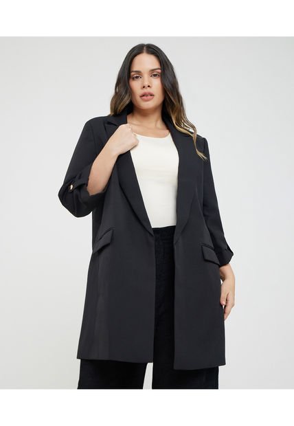 Blazer Para Mujer Blazer Color Negro Marca Patprimo #14400027