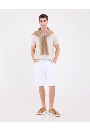 Polo Para Hombre Cuello Tejido Sin Bolsillo Color Café Marca Patprimo #44112747