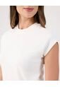 Camiseta Para Mujer Manga Corta Cuello Redondo Color Blanco Marca Patprimo #30093827 de Patprimo