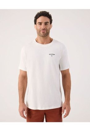 Camiseta Para Hombre Manga Corta Cuello Redondo Color Crema Marca Patprimo #44090939