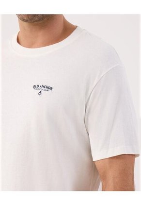 Camiseta Para Hombre Manga Corta Cuello Redondo Color Crema Marca Patprimo #44090939