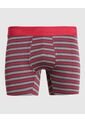 Bóxer Medio A Rayas X1 Para Hombre Rojo Patprimo de Patprimo
