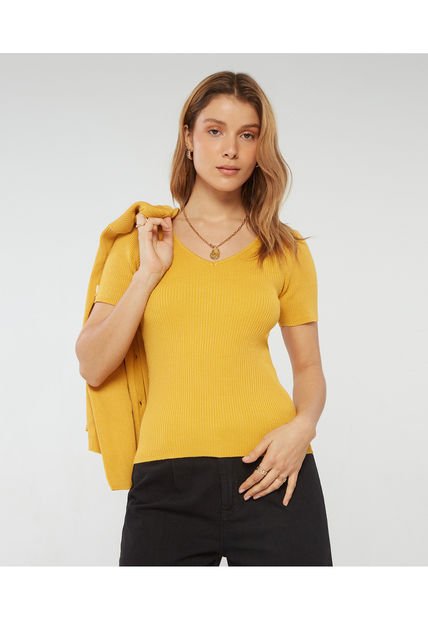 Saco Para Mujer  Color Mostaza Marca Patprimo #30330550