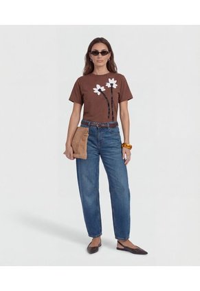 Jean  Para Mujer Barrel Color Azul Marca Patprimo #30160512