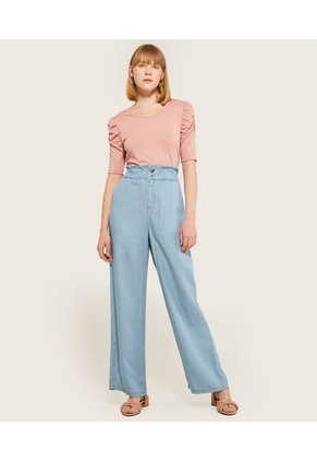 Camiseta Para Mujer Manga Corta Color Rosa Marca Patprimo #30092787