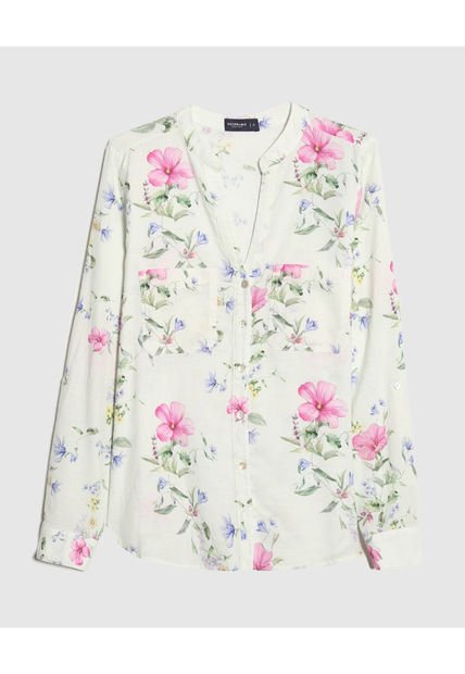 Blusa Para Mujer Manga Larga Color Crema Marca Patprimo #30123392