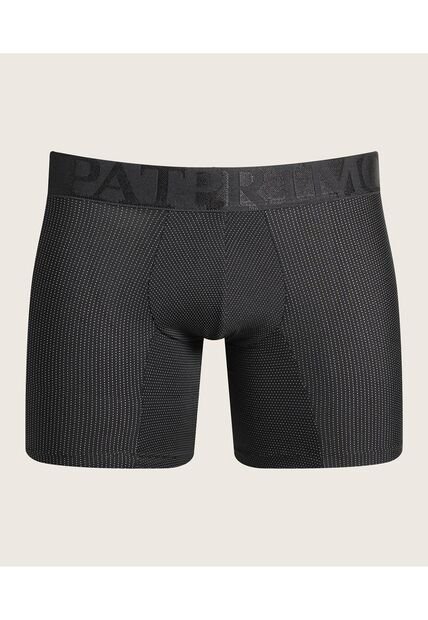 Boxer  De Microfibra Estampados X1 Para Hombre Negro Patprimo